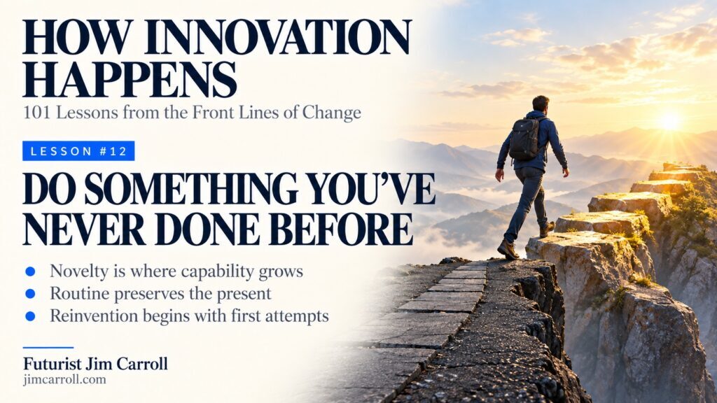 Lesson 12: Do Something You've Never Done Before